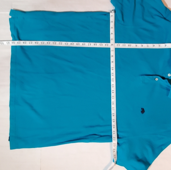 RAGING BULL TEAL POLO - Picture 5 of 5